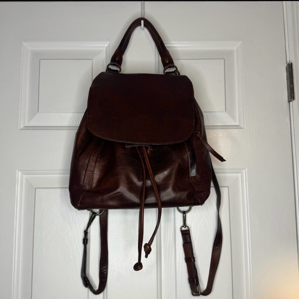 Genuine leather backpack Rachel Roy